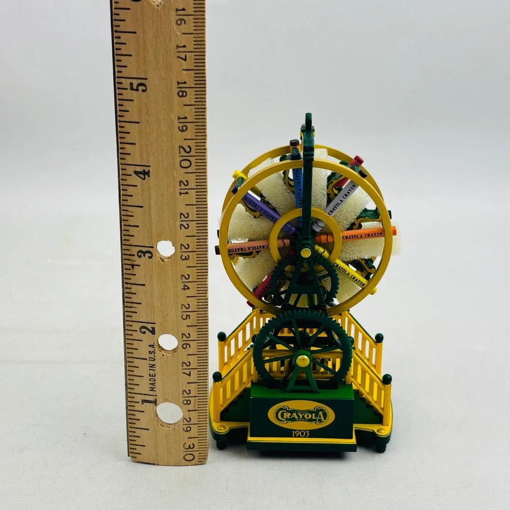 Hallmark Crayola Ferris Wheel Musical Christmas Ornament‎ 100 Years of Fun 2003
